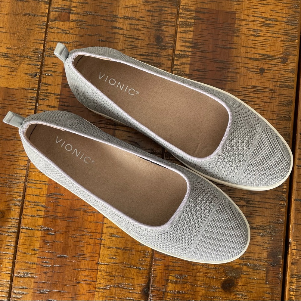 Vionic uptown knit skimmer flat NIB - Picture 3 of 14